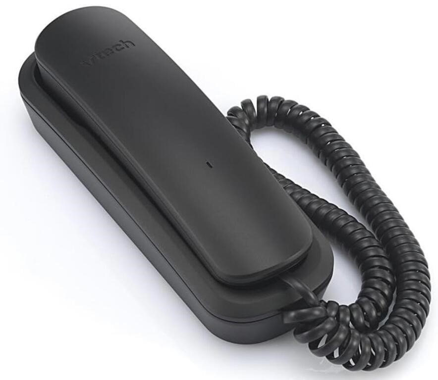 VTECH TRIMSTYLE CORDED TELEPHONE BLACK