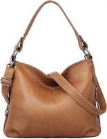 NEW $65 Genuine Leather Tote Travel Shoulder Bag