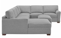 Thomasville Langdon Fabric Sectional with Storage