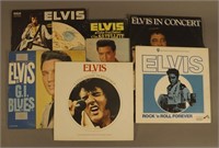 6 Vinyl Elvis Presley Records