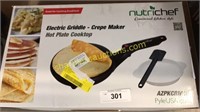 Nutrichef electric griddle