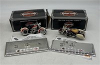 Maisto Harley-Davidson 1958 FLH Duo Glide & 1968 F