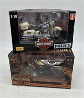 Harley-Davidson Police Die-Cast & 2003 Super Glide