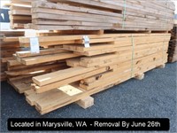 LOT, 2" X 6" HEM FIR LUMBER AT APPROX 8', 10' &