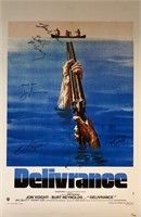 Deliverance Burt Reynolds Autograph Poster