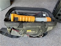 Black Heavy Duty Tool Bag with all Contents