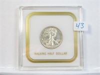 1945 P Walking Liberty Half Dollar 90% Silver
