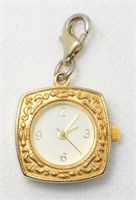 Gold Plated Pendant Watch
