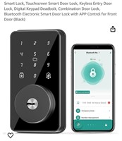 Smart Lock, Touchscreen Smart Door Lock