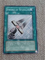 Yugio “Sword of Sparkles” card