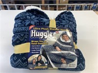 New Huggle Ultra Plush Blanket Hoodies One Size