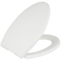 Slow Close Toilet Seat BR501-00 White Elongated, S