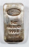 Italpreziosi  5 oz .999 silver bar   #GL93192