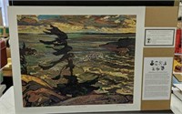 F.H Varley Numbered Print of "Stormy Weather"
