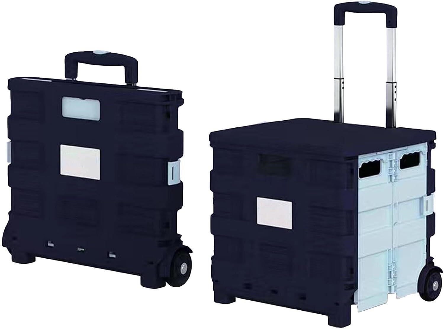 Folding Trolley  Outdoor Storage Box  Color: A