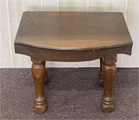 Wood Bow Front Bench or Stool