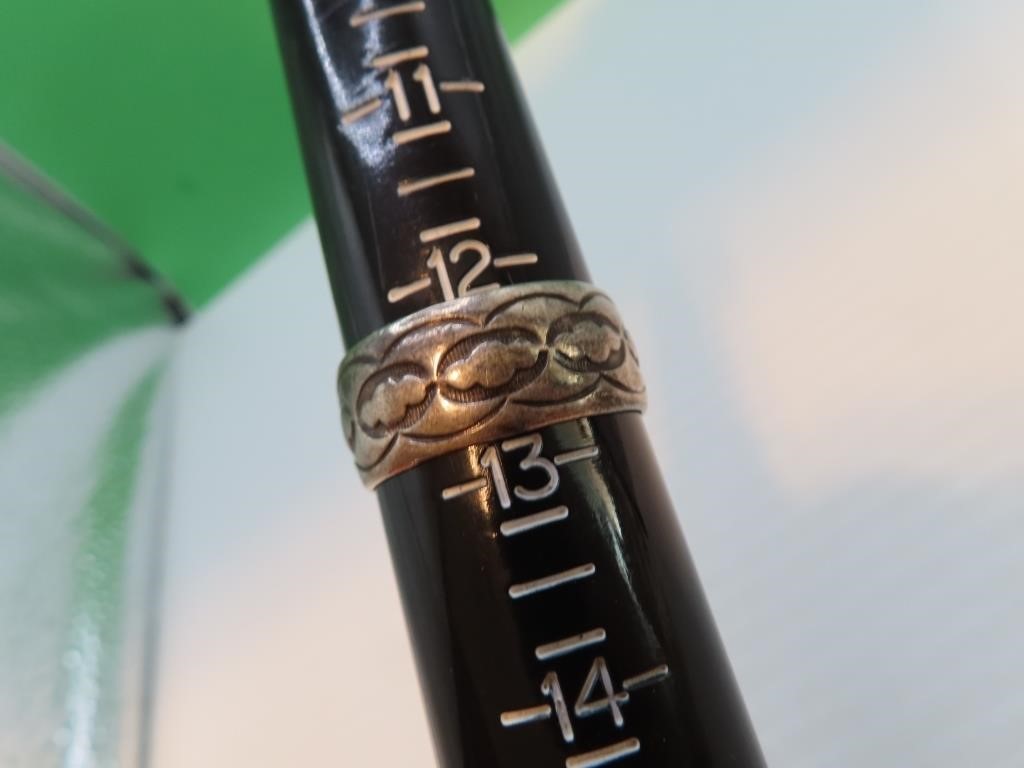 Vintage Sterling Silver Native American Ring