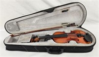 16.5" Unmarked Violin W/ Case