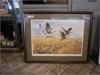 James H. Killen "Sharing The Harvest" Framed