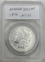 (YZ) 1896 Silver Morgan Dollar