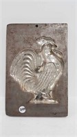 METAL ROOSTER CHOCOLATE MOULD