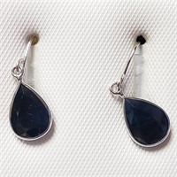 $800 14K  Sapphire(2.5ct) Earrings