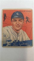1934 (Baseball) Card# 14 willie kamm