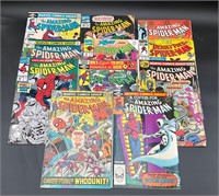 Lot of 11 Spider-Man 70's 80's 90's Marvel Comics