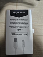 Advanced usb-A cable with lightning connector