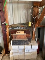 Fishing Nets, Cinder Blocks, Wood Blocks