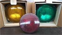 3 Colored Light Bulbs