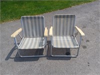 2 Chaises pliantes