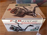 Mitchell Full Runner 600 Electronic Reel In Box