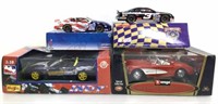 (4pc) Die Cast Scale Model Cars, Nascar, Earnhardt