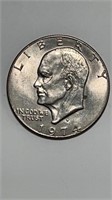 1974-D US Eisenhower Dollar Coin.