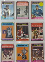 9 1974-75 OPC Cards