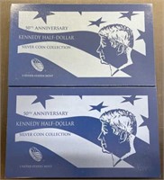 Kennedy Half Dollar Silver Coin Collection Sets