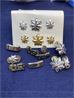 Military insignia pins