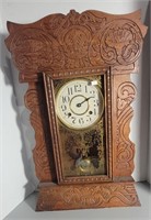 GINGER BREAD CLOCK NEW HAVEN CLOCK CO  CONN