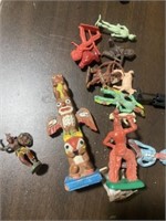 Vintage Native American toys