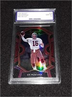 Red Joe Montana 2020 Select GEM MT 10 Red Die-Cut