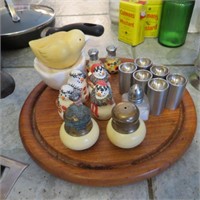 Lot of 8 Sets of Salt and Pepper Shakers