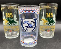 (3) KY Derby Glasses From 143rd & 145th KY