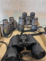 3 Pairs Bushnell Binoculars