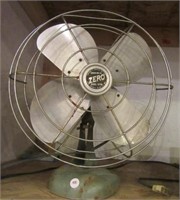 Vintage Zero Model 1275R electric fan.