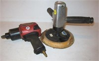 (2) Air tools including Central Pneumatic