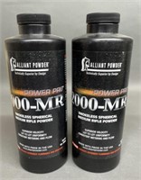 2 - 1lbs Cans Alliant 2000-MR Reloading Powder