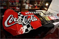 Coca Cola Racing Signs