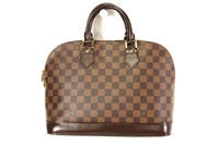 Louis Vuitton Brown Alma Handbag