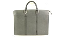 Louis Vuitton Black Lozan Business Bag